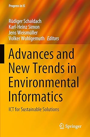 Bild des Verkufers fr Advances and New Trends in Environmental Informatics zum Verkauf von moluna