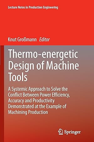 Seller image for Thermo-energetic Design of Machine Tools for sale by moluna