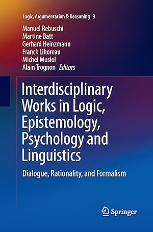 Bild des Verkufers fr Interdisciplinary Works in Logic, Epistemology, Psychology and Linguistics zum Verkauf von moluna
