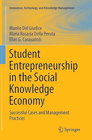 Imagen del vendedor de Student Entrepreneurship in the Social Knowledge Economy a la venta por moluna