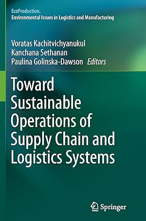 Immagine del venditore per Toward Sustainable Operations of Supply Chain and Logistics Systems venduto da moluna