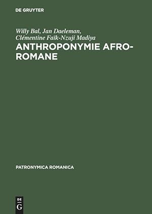 Seller image for Anthroponymie afro-romane for sale by moluna