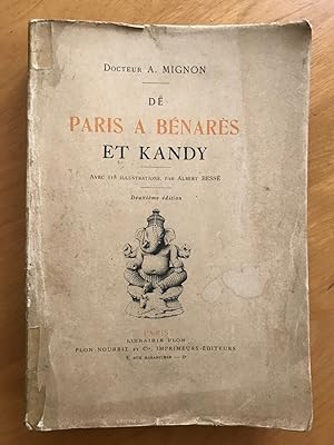 De Paris à Bénarès et Kandy.