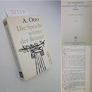 Die Sprichwörter und sprichwörtlichen Redensarten der Römer, gesammelt und erklärt von A. Otto