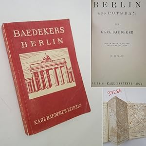 Berlin und Potsdam von Karl Baedeker. Mit 2 Karten, 11 Plänen und 17 Grundrissen