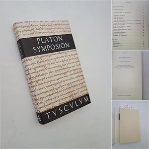 Symposion. Griechisch-deutsch. Übersetzt von Rudolf Rufener, mit einer Einführung, Erläuterungen ...