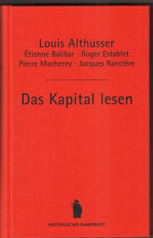 Bild des Verkufers fr Das Kapital lesen. zum Verkauf von Antiquariat Neue Kritik