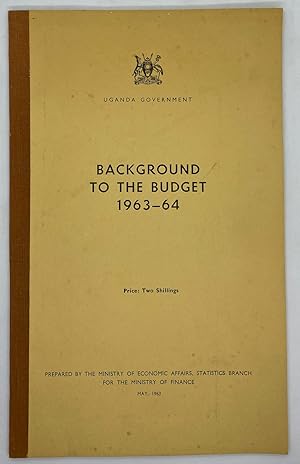 Background to the Budget 1963-64
