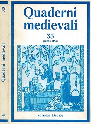 Bild des Verkufers fr Quaderni Medievali - 1992 zum Verkauf von Biblioteca di Babele