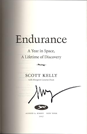 Endurance: A Year in Space, A Lifetime of Discovery.