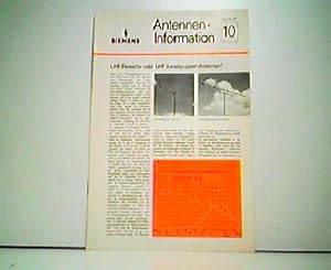 Image du vendeur pour Siemens Antennen-Information Nr. 10 - November 1967. mis en vente par Antiquariat Kirchheim