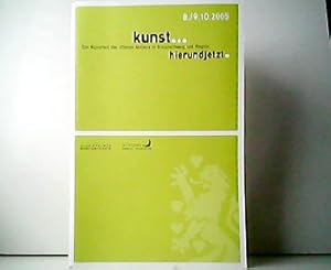 Bild des Verkufers fr kunst hierundjetzt - Das Kunstfest der offenen Ateliers in Braunschweig und Region 8./9.10.2005. zum Verkauf von Antiquariat Kirchheim