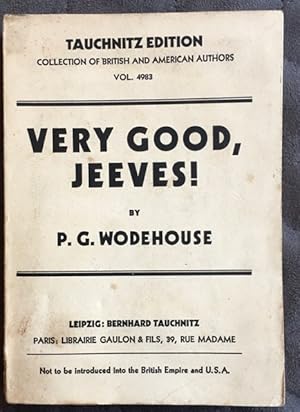 Very Good, Jeeves!