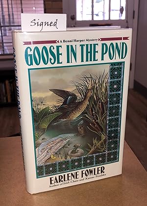 Goose in the Pond: A Benni Harper Mystery - signed first edition