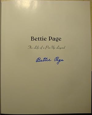 Image du vendeur pour Bettie Page: The Life of a Pin-Up Legend mis en vente par Andrew L. Christenson