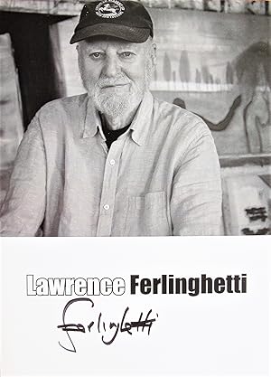 Lawrence Ferlinghetti. Signed Pamhlet for Art Exhibit