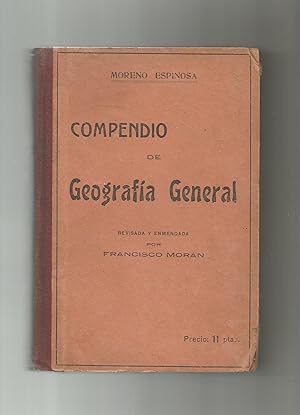 Imagen del vendedor de Compendio de geografa general. a la venta por Librera El Crabo