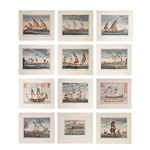 Ships and Flags from Le Neptune Francois