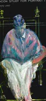 Francis Bacon Study for Portrait II. February 8, 2007. Brigitte-7357. Lot 54.