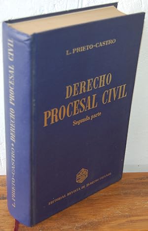 Imagen del vendedor de DERECHO PROCESAL CIVIL - Segunda parte a la venta por EL RINCN ESCRITO