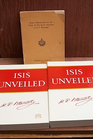 Seller image for Isis Unveiled [Two Volume Set] - Ephemera for sale by Snowden's Books