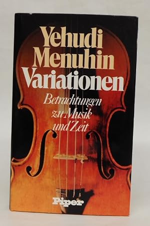 Bild des Verkufers fr Variationen. Betrachtungen zu Musik und Zeit. zum Verkauf von Der Buchfreund