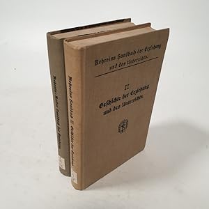 Bild des Verkufers fr Handbuch der Erziehung und des Unterrichts. Bd. I-II. zum Verkauf von Antiquariat Bookfarm