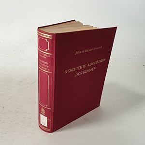Bild des Verkufers fr Geschichte Alexanders des Grossen. zum Verkauf von Antiquariat Bookfarm