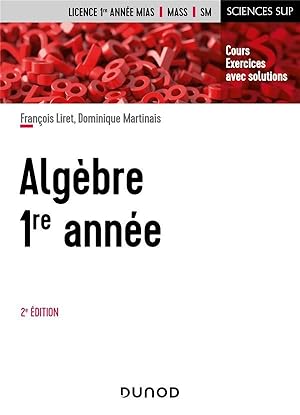 Seller image for algbre, 1re anne (2e dition) for sale by Chapitre.com : livres et presse ancienne