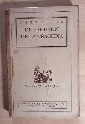 Imagen del vendedor de El origen de la tragedia a la venta por Llibres Bombeta