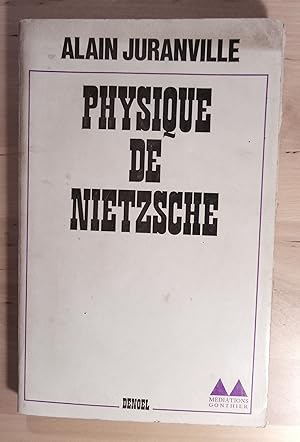 Bild des Verkufers fr Physique de Nietzsche zum Verkauf von Llibres Bombeta