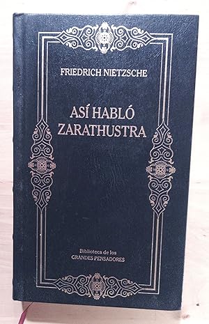 Imagen del vendedor de As habl Zarathustra a la venta por Llibres Bombeta