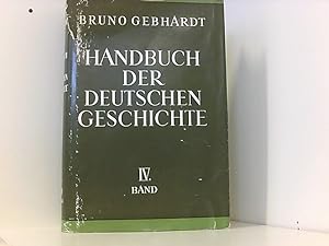 Seller image for Handbuch der Deutschen Geschichte Band 4: Die Zeit der Weltkriege for sale by Book Broker