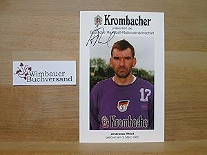 Seller image for Original Autogramm Andreas Thiel Handball /// Autogramm Autograph signiert signed signee for sale by Antiquariat im Kaiserviertel | Wimbauer Buchversand