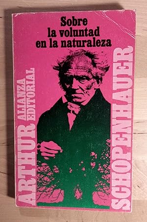 Imagen del vendedor de Sobre la voluntad de la naturaleza a la venta por Llibres Bombeta