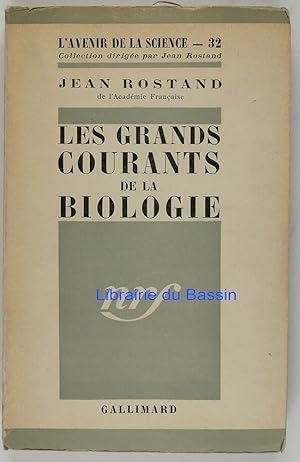 Image du vendeur pour Les grands courants de la biologie mis en vente par Librairie du Bassin