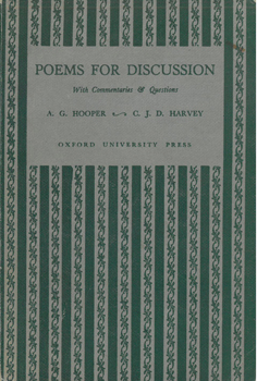 Seller image for Poems for Discussion with Commentaries & Questions for sale by Eaglestones