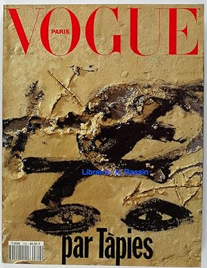 Vogue Paris n°722 Par Tapiès