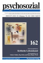 Image du vendeur pour psychosozial 162: Kritische Lebenskunst. 43. Jg., Nr. 162, 2020, Heft IV. mis en vente par Fundus-Online GbR Borkert Schwarz Zerfa