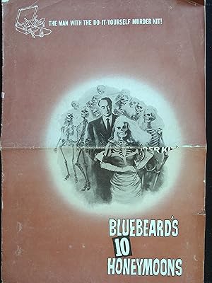 Immagine del venditore per Bluebeard's 10 Honeymoons Pressbook 1960 George Sanders, Corinne Calvet venduto da AcornBooksNH