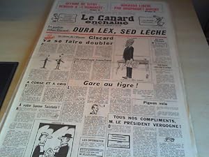 Le Canard enchaine' 1981. Journal satirique paraissant le mercredi. KOMPLETT. No. 3141 - 3192. 7....