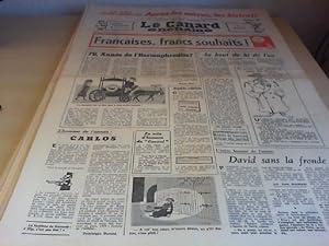 Le Canard enchaine' 1975. Journal satirique paraissant le mercredi. KOMPLETT. No. 2827 - 2879. 1....
