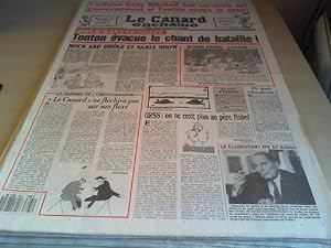 Le Canard enchaine' 1990. Journal satirique paraissant le mercredi. KOMPLETT. No. 3610 - 3661. 3....