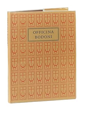 The Officina Bodoni, Montagnola, Verona: Books printed by Giovanni Mardersteig on the hand press,...