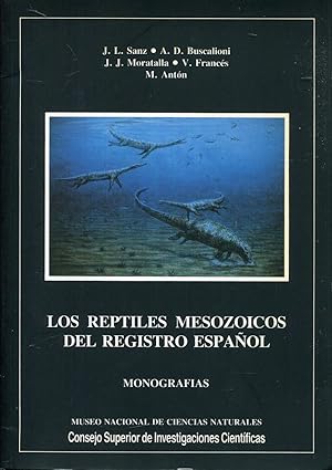 Imagen del vendedor de Los reptiles mesozoicos del registro espaol a la venta por Rincn de Lectura