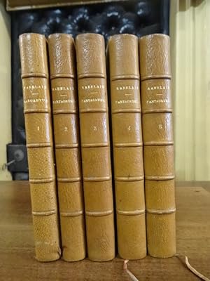 Les Cinq livres de F. Rabelais, publiés avec des variantes et un glossaire par P. Chéron. et orné...