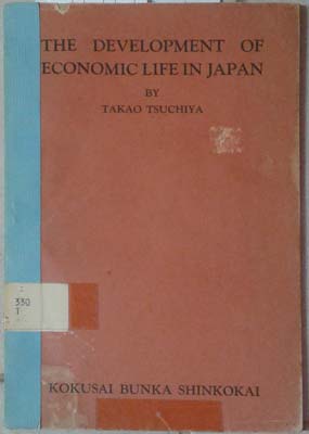 Immagine del venditore per Development of Economic life in Japan, the venduto da SEATE BOOKS