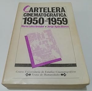 Imagen del vendedor de Cartelera Cinematogrfica 1950 - 1959 a la venta por Guido Soroka Bookseller