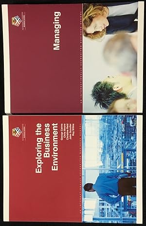 Exploring the Business Environment; [and] Managing. 2 of the 4 titles which constitute the 'Manag...