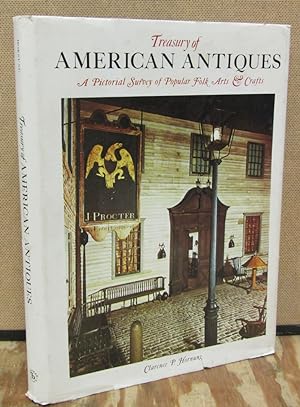Seller image for Treasury of American Antiques: A Pictorial Survey of Popular Folk Arts & Crafts for sale by Dearly Departed Books